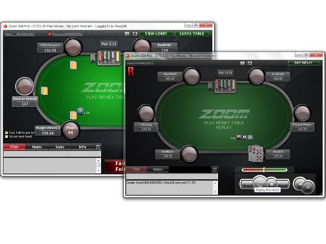 pokerstars zoom poker